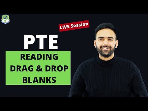 PTE Reading Drag and Drop Blanks | Practice and Explanation | Ask us Anything | LA Language Academy