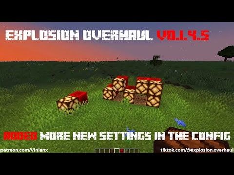 Explosion Overhaul v0.1.4.5 || New settings in config