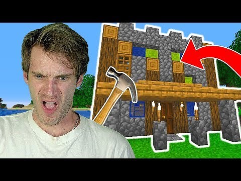 How to Build Pewdiepie’s Minecraft House! (I show you how)