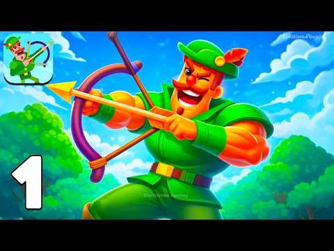 🏹Bowmasters Gameplay Walkthrough Part 1 – First Arrow Battles (Android,iOS)