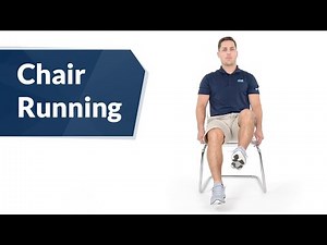 Cardio Chair Running Exercise