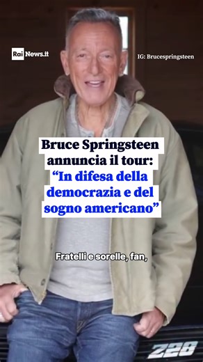 Bruce Springsteen torna on the road in difesa della democrazia e del sogno americano. The Boss ha annunciato il tour, 'Land of Hope and Dreams', che con la E Street Band lo porterà in giro per gli Stati Uniti per due mesi con 20 tappe. Al via il 31 marzo da Minneapolis. La città da dove prenderà il via il tour non è casuale, è stata infatti il teatro delle proteste anti Ice e dove gli agenti dell'immigrazione il mese scorso hanno ucciso due civili, Alex Pretti e Renee Good.