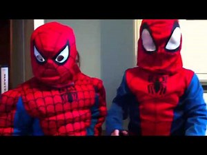 Baby Spiderman twins!
