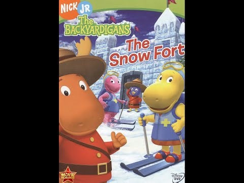Backyardigans Snow Fort 2004 DVD Opening
