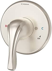 Symmons 9600-PLR-TRM-STN Origins Shower Valve Trim in Satin Nickel (Valve Not Included)