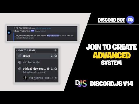 Advanced Join To Create System Creation with Discord.js v14