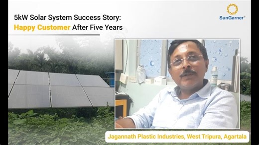 5kW Solar System Success Story: Happy Customer After Five Years #SunGarnerEnergies | SunGarner Energies Ltd