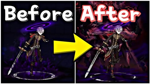 Awakened Ray Before and after comparison (Counter side)