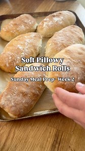 2.4M views · 24K reactions | Soft Pillowy Sandwich Rolls, Recipe in comments ❤️ | Jadesbites | Facebook