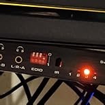 4x2 HDMI Matrix Switch with 2 SPDIF/3.5mm Audio Out, 4K@30Hz 4 in 2 Out HDMI Switcher Selector with IR Remote Control, Settable EDID, Support HDCP 2.2, DTS-HD/DTS/Dolby-AC3/ DSD