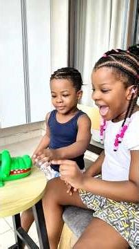 Who Gets Snapped First?! 🙄😂 Crocodile Dentist 🐊 Sibling Challenge