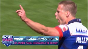 ABSOLUTE MONSTER 💪 One of the best drop goals we've ever seen as Jacob Miller bagged Wakefield a massive Magic Weekend win 🔴⚪🔵 | Super League