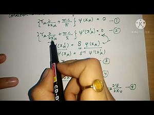 Condition for covariance of Dirac equation under Lorentz Transformation in Hindi