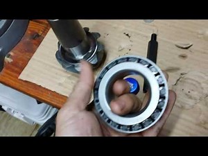 set up bearings