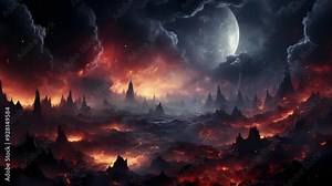 A futuristic spaceship interior with a view of a snowy city and mountain range. The ship's control panel is illuminated and ready for takeoff.