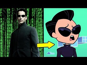 16 APARICIONES de MATRIX en las CARICATURAS (Referencias, Cameos)