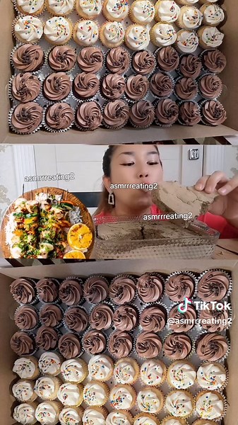 Delicious Cupcakes ASMR: Satisfying Eating Sounds