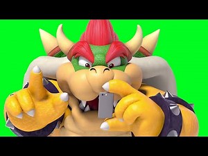 Monster Bowser Green Screen Animation (HD) || Super Mario Bross || Open Youtube