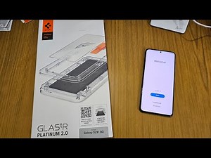 Spigen Samsung Galaxy S21 Plus Tempered Glass Screen Protector