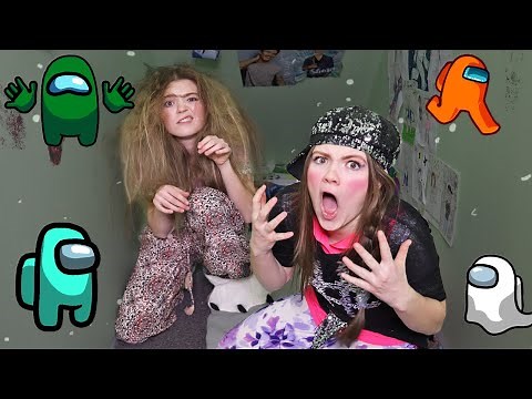 Gertie and Therma Play AMONG US