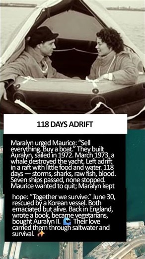 🌊✨ 118 DAYS ADRIFT