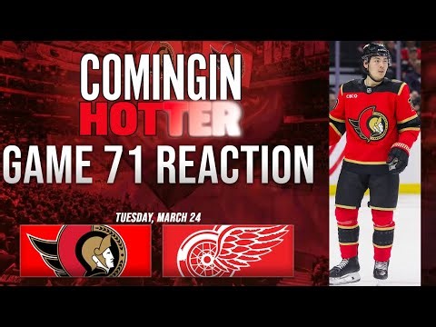 Ottawa Senators vs Detroit Red Wings Post Game Show | March 24th