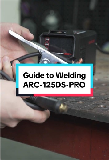 Guía de Soldadura: Tutorial ARC-125DS-PRO en Modo Stick