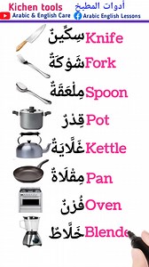 1.6M views · 20K reactions | Kitchen vocabulary for beginners | MD Atik | Facebook