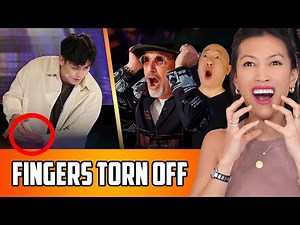 Sam Huang - Shocking Magic Act On AGT 2024 Reaction
