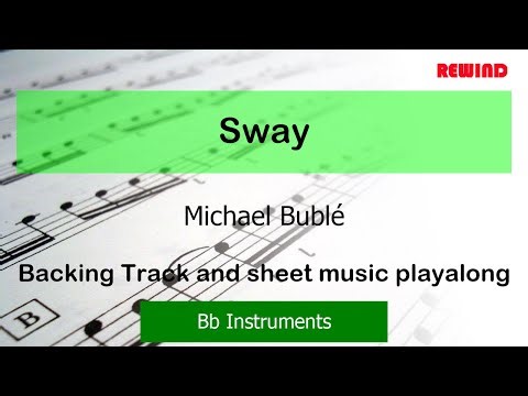 Sway : Michael Bublé : Bb Instruments Playalong Backing Track