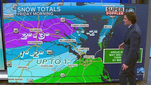 School closures and delays Friday, with wintry weather on the way