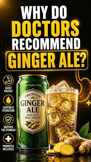 Why People Drink Ginger Ale When They're Sick?