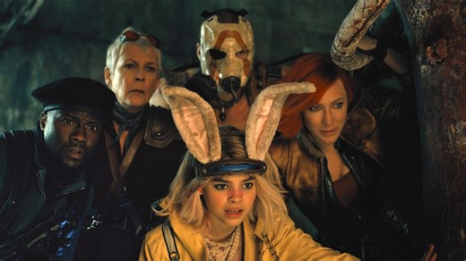 Befutott a Borderlands új előzetese, amelyben a fura hőscsapat még egy ocsmány óriásszörny fején is szabályosan átrobban a járgányával