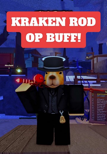 Discover the Kraken Rod in Roblox Fisch Gameplay