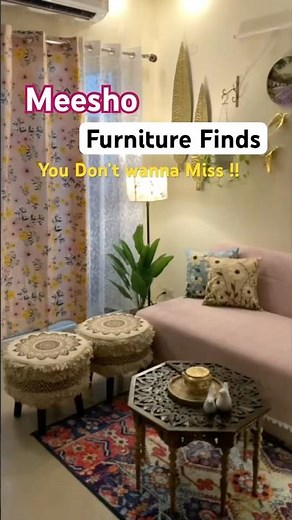 3+ MEESHO LivingRoom Decorating Ideas #meesho #meeshohaul #viralvideo #homedecor #viralvideo #yt