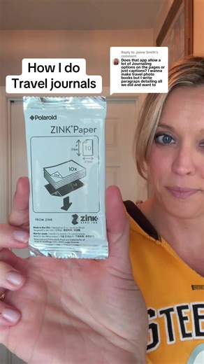Replying to @Jaime Smith Here’s how I do my travel journals! It started back in 2017 when we traveled to Tokyo Japan. I wanted to document everything and combine journaling, photo album, and scrapbook. I wrote down what we did daily, took pictures with my @Polaroid Snap camera and used their Zink photo paper to stick the photos into my journal. Later on, I got a @canonusa Ivy mini printer and it’s an absolute game changer! Take pics with your phone, upload into the Canon App, connect via Bluetoo