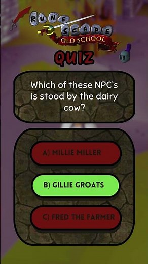 OSRS Cooks Assistant Quiz