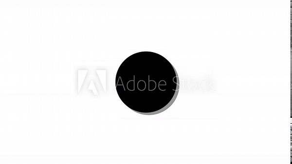 Minimalist black circular symbol sleek for modern branding, digital u i/ u x, and corporate visuals black circle