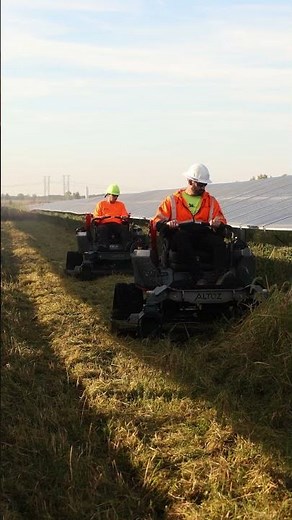 Mowing 500 Acres | Solar Field