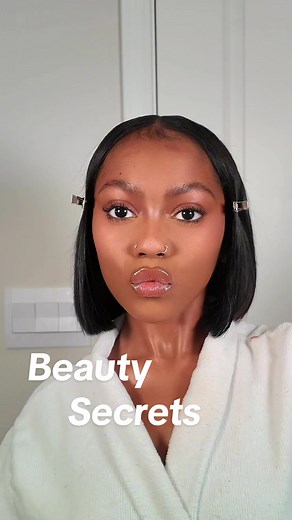 Decided to recreate Vogue Beauty Secrets w/ my Glowy Peachy No makeup, makeup ✨ Full video on my Youtube channel & all products linked in my LTK!