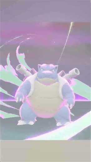 Mega Blastoise Ki Power OP Nikli 💥💦 #short #shorts #pokemonlegendsza