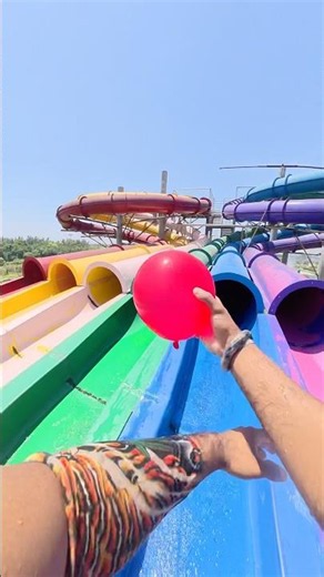 Bella ciao playground Waterslideling In Climbing parkour pov #youtubeshorts