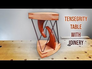 Ultimate Tensegrity Table - with JOINERY - plans