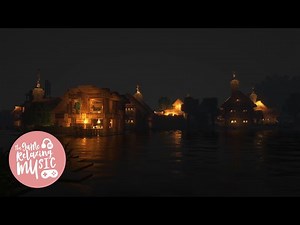 Relaxing Music with Minecraft Ambience #11, Relaxing Raining Ambience / The Game of Relaxing Music