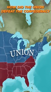 How did the Union defeat the Confederacy?