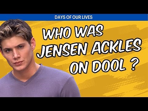 Days of our Lives: Who was Jensen Ackles on DOOL? #DOOL
