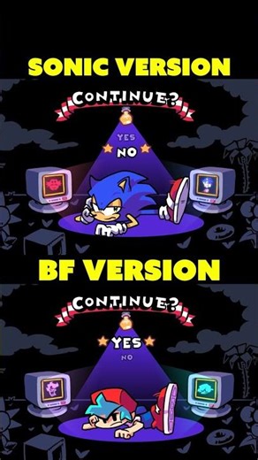 Give Up Version | Sonic VS BF Game Over 😭 [FNF]