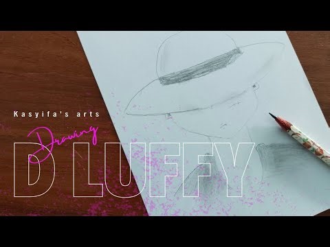 Quick and Easy D Luffy Drawing – One Piece Sketch Guide ( Kasyifa's Arts )