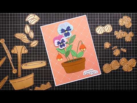 Spellbinders April 2026 Small Die of the Month Tutorial! So Pretty in Any Colors!