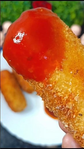 Crispy Cheesy Bread Roll Recipe 😍10 Min Snack Recipe #shorts #recipe#breadroll#recipe #viral#trend